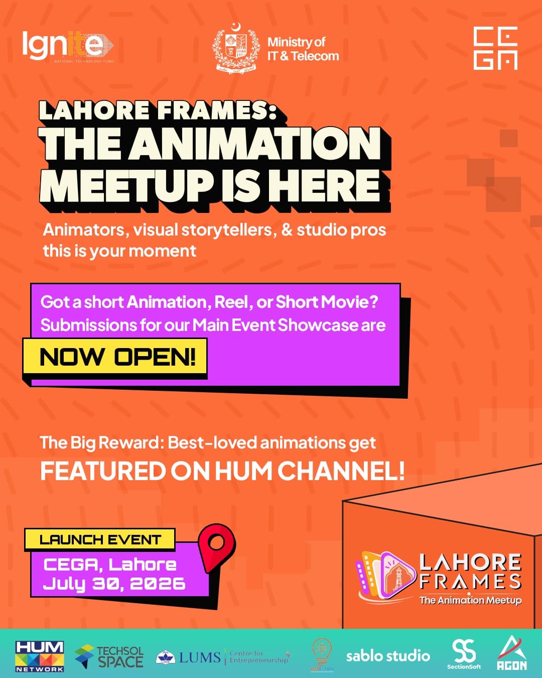 Lahore Frames: The Animation Meetup artwork