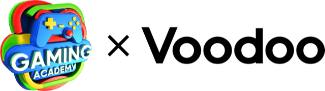 Gaming Academy × Voodoo logo